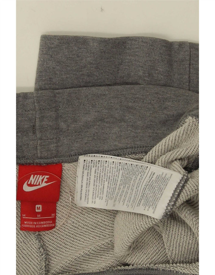 Pantaloni de trening Nike pentru femei Joggeri UK 14 Bumbac gri mediu