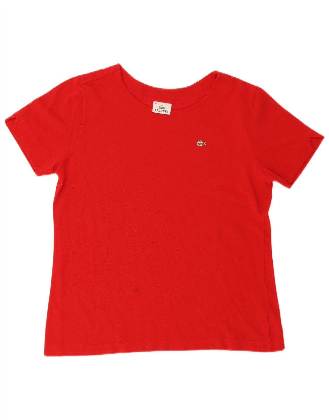 Tricou pentru femei LACOSTE Top Mărimea 44 Mare Roșu