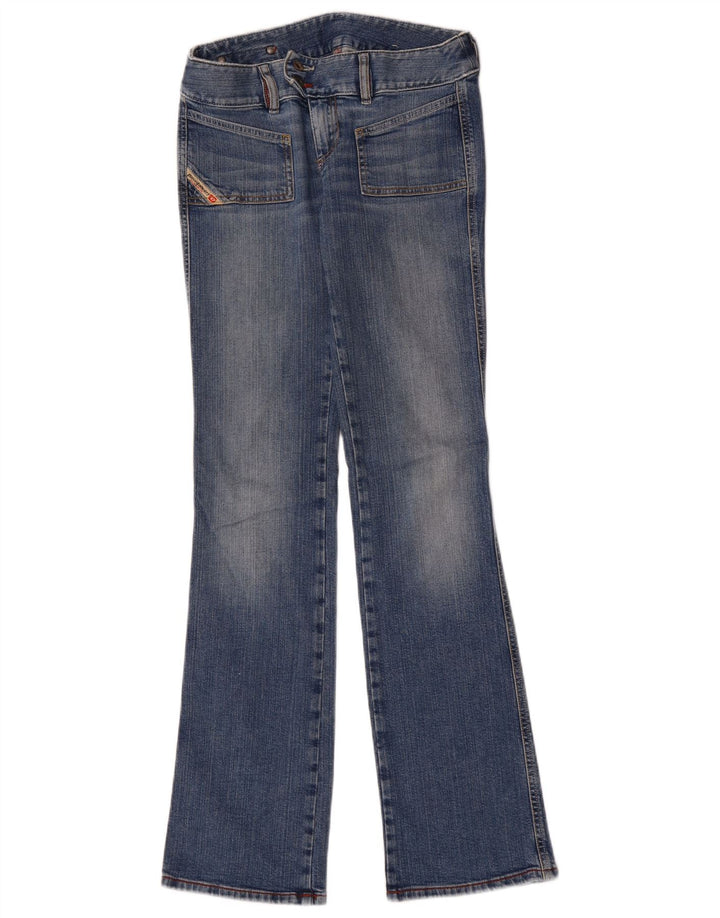 Jeans Bootcut pentru femei Diesel cu talie joasă W28 L33 Bumbac albastru