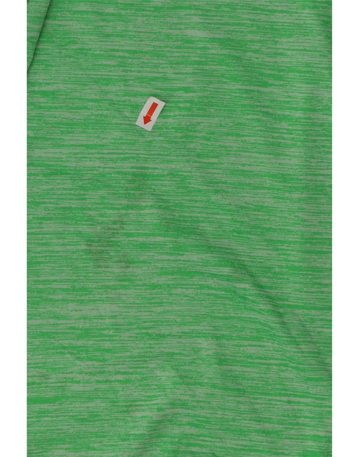 RUSSELL ATHLETIC Pulover cu glugă Dri-Power pentru bărbați Marea Britanie 38/40 verde mediu