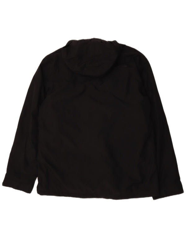 Jachetă Windbreaker pentru bărbați cu glugă The North Face UK 42 XL Poliester negru