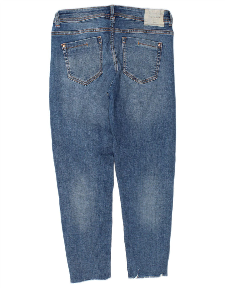 Blugi slim pentru femei Zara EU 34 2XS W24 L23 Albastru