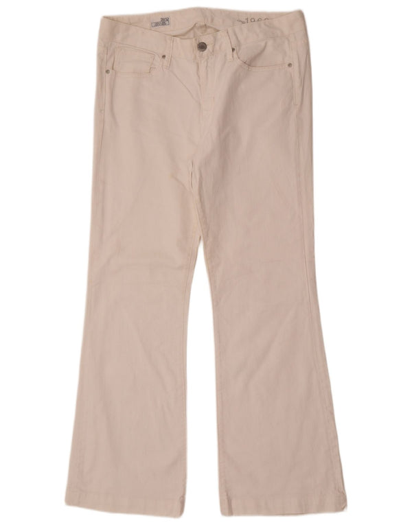 Blugi Gap pentru femei Bootcut US 12 Large W31 L31 Bumbac alb