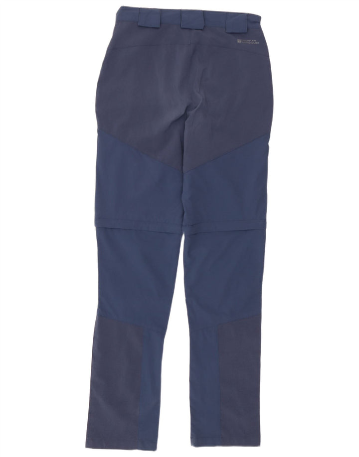 Pantaloni cargo slim pentru femei Mountain Warehouse L28 L31 bleumarin