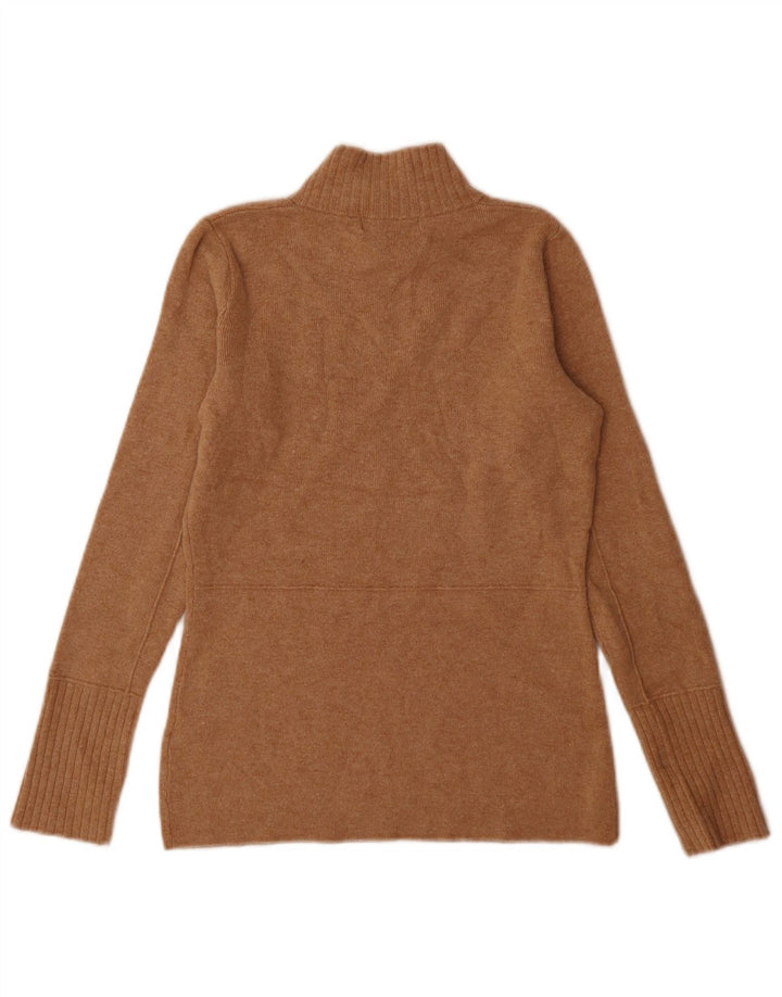 Pulover cu gât țestoasă pentru femei Marks & Spencer UK 6 XS Maro Poliamidă