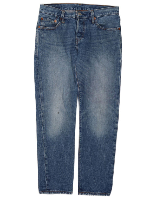 Blugi drepti 501 pentru femei Levi's W26 L28 Bumbac albastru