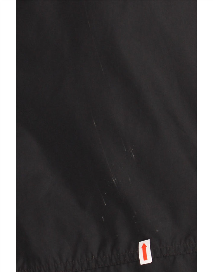 Jachetă de vânt cu grafică Adidas pentru bărbați UK 38/40 Poliamidă neagră medie