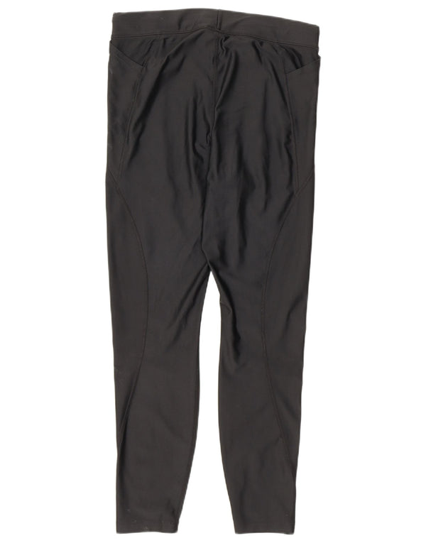 Leggings crop Nike Dri Fit pentru femei UK 12 Poliester mediu negru
