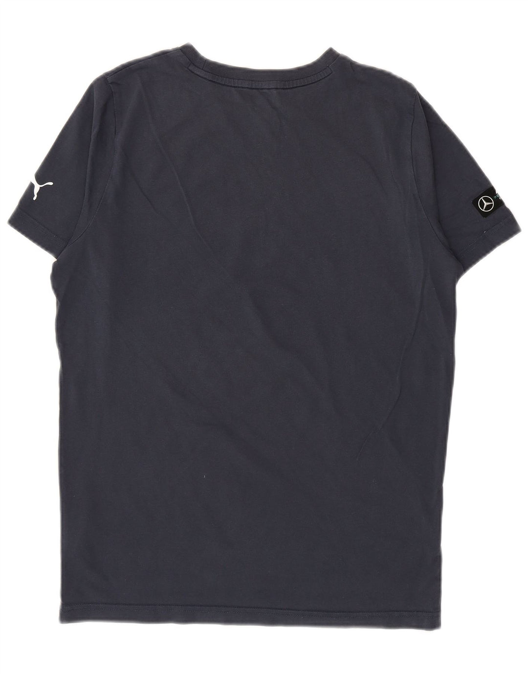 Tricou cu grafic Puma pentru bărbați Top mic din bumbac bleumarin