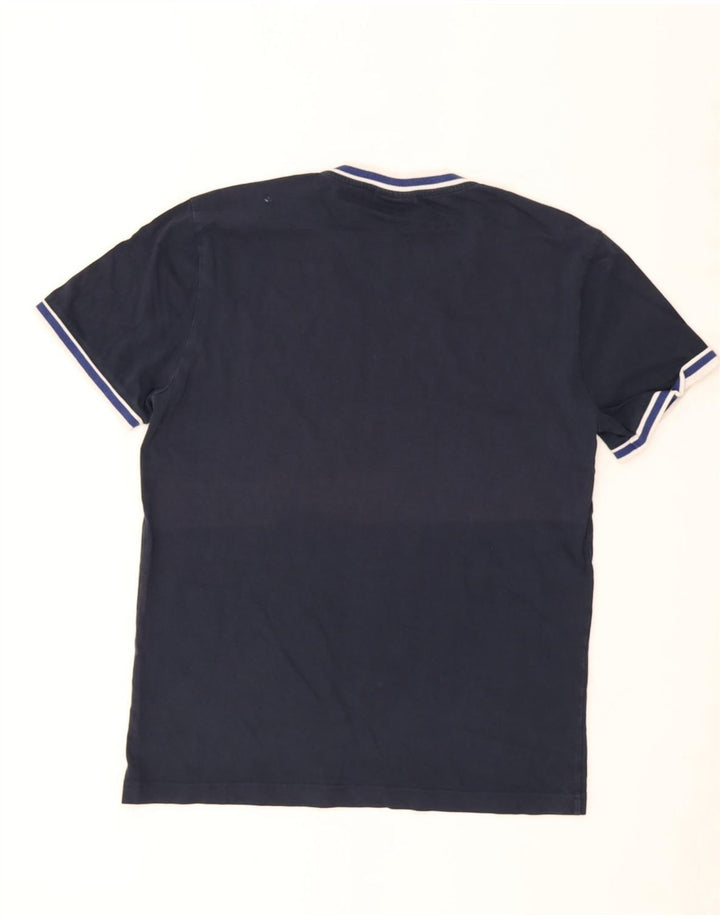 Tricou Calvin Klein pentru bărbați Top mare bleumarin cu dungi