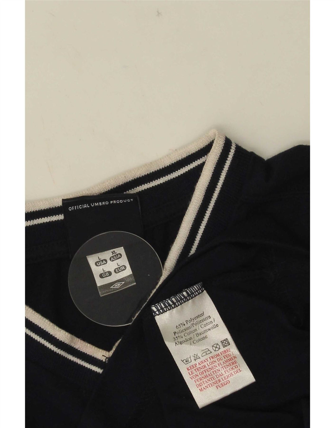 Vestă pentru bărbați Umbro, mare, poliester bleumarin