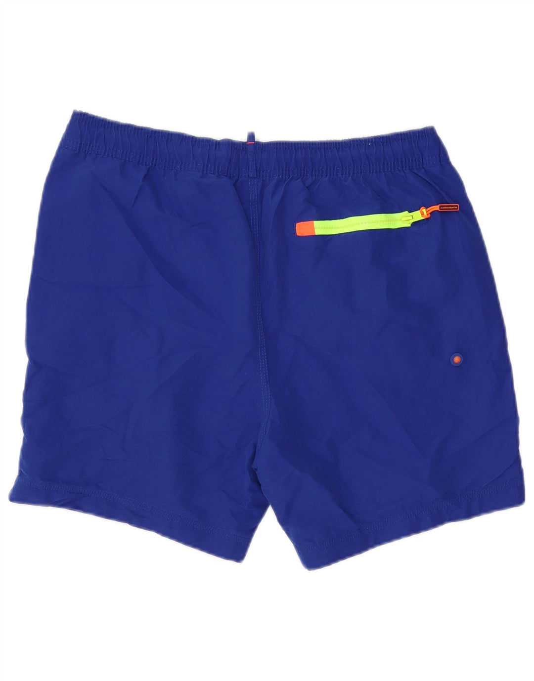 Pantaloni scurți de înot grafic Superdry pentru bărbați, mari, albastru, poliester