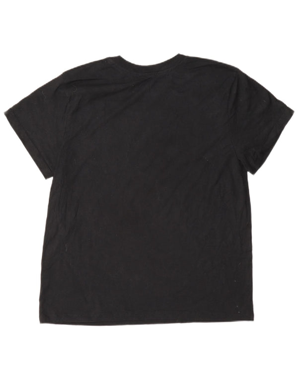 Tricou Champion pentru femei Top UK 14 Large Black Bumbac