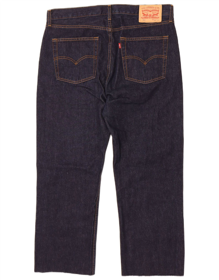 Blugi tăiați pentru bărbați Levi's 751 W36 L26 bumbac bleumarin