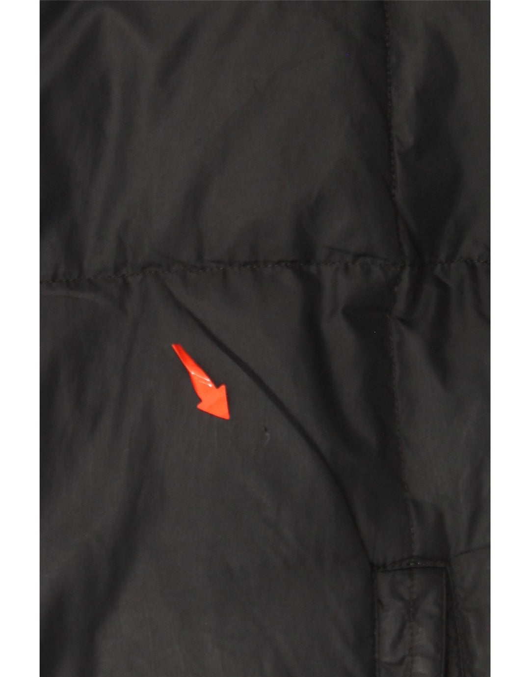 TOMMY HILFIGER Jachetă căptușită cu glugă pentru bărbați UK 42 XL Poliester negru