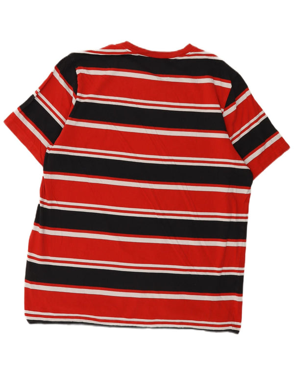 Tricou pentru bărbați Nike Top XL, bumbac cu dungi roșii