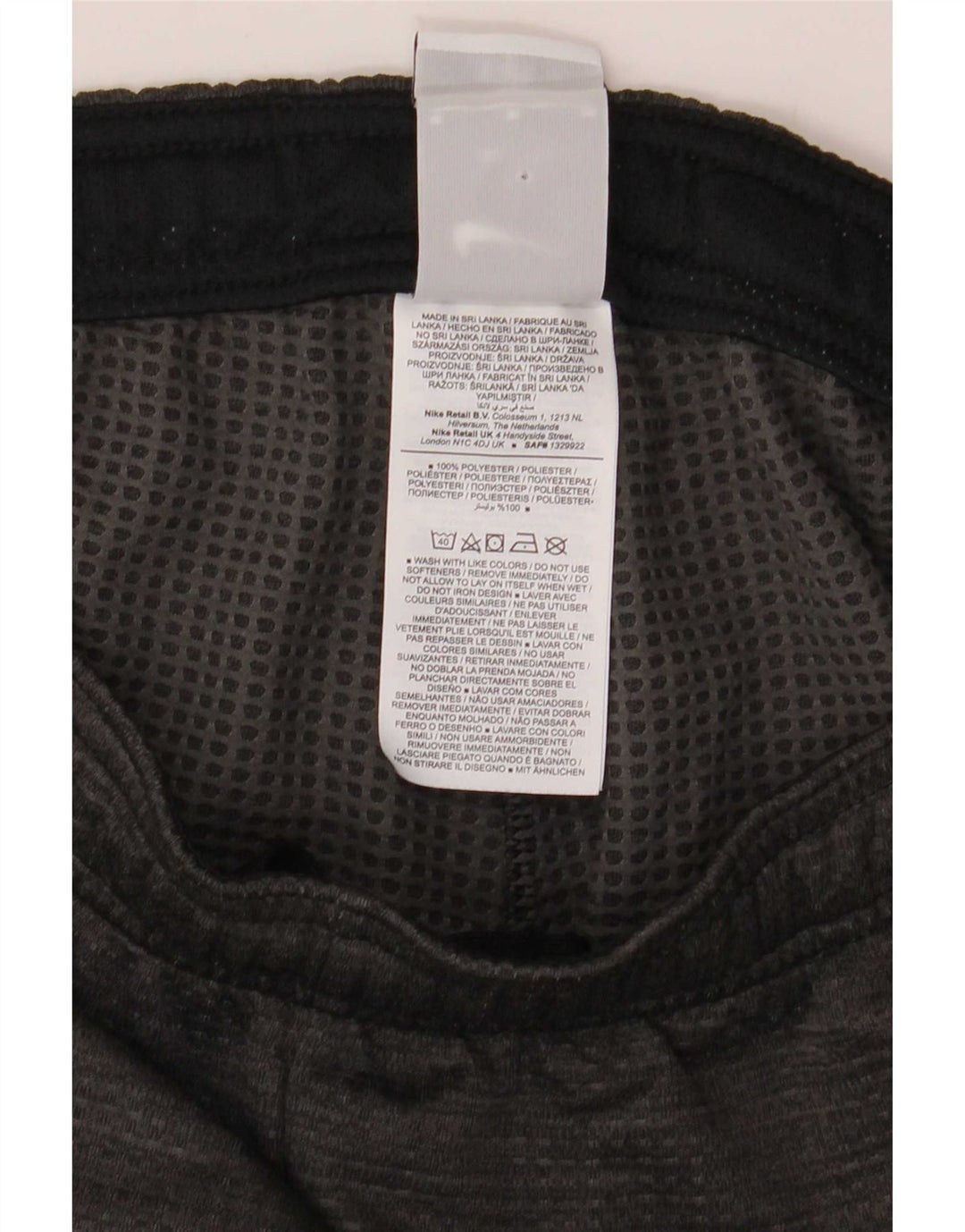 Pantaloni de trening Nike Dri Fit pentru bărbați, gri mediu, poliester cu pete