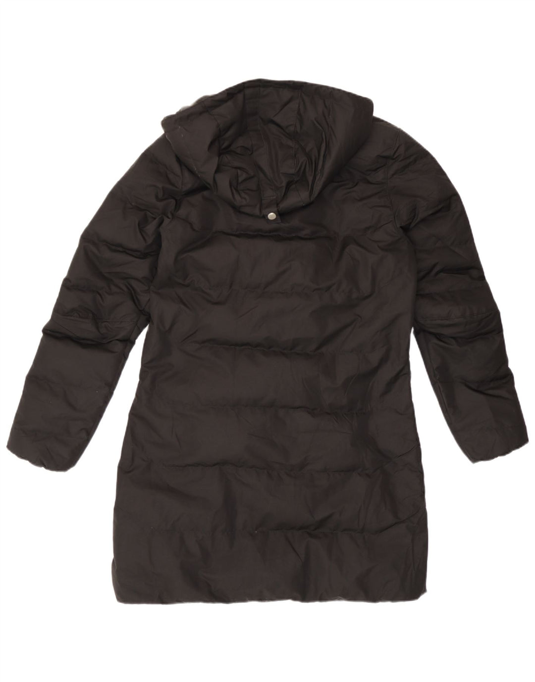 Palton căptușit cu glugă pentru femei Helly Hansen UK 10 Poliester negru mic