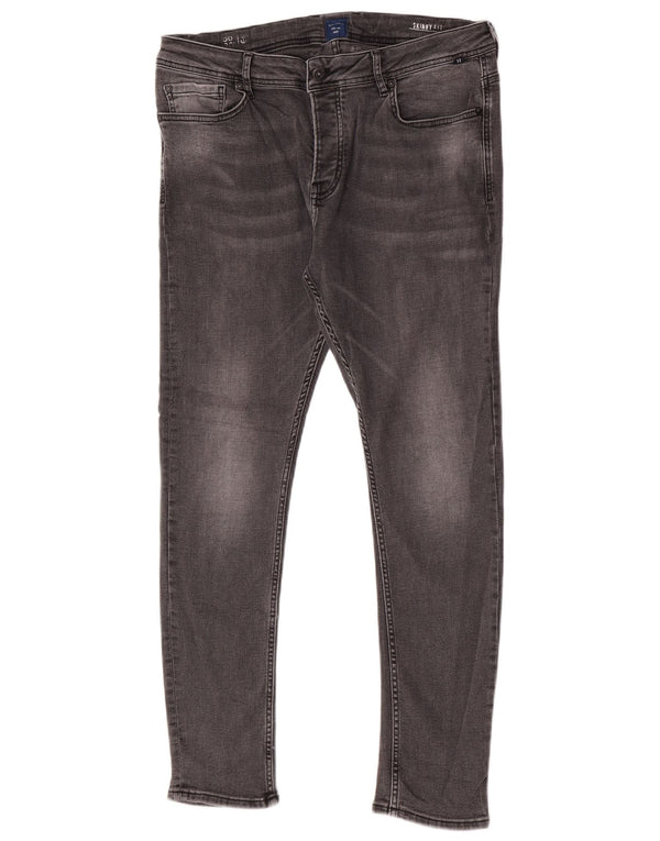 Blugi skinny pentru bărbați Nautica W36 L30 bumbac gri