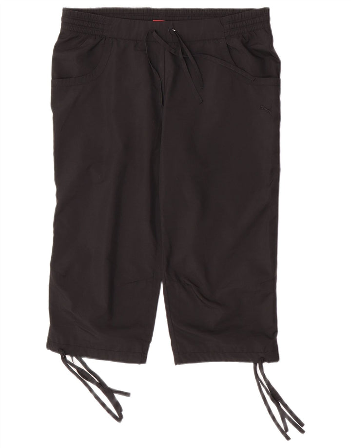 Pantaloni scurti sport Bermuda Puma pentru femei UK 12 Medium Black