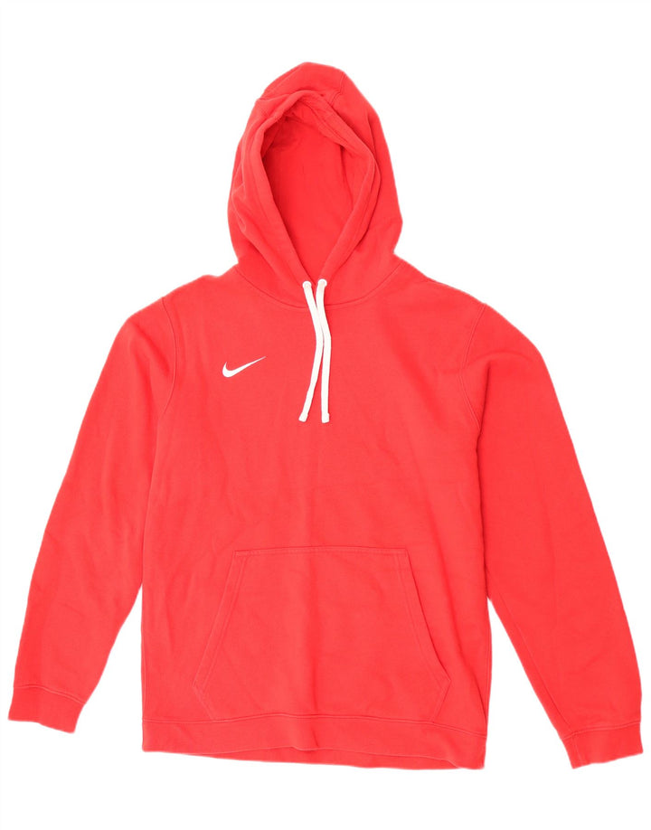 Pulover Nike pentru bărbați, bumbac roșu mediu