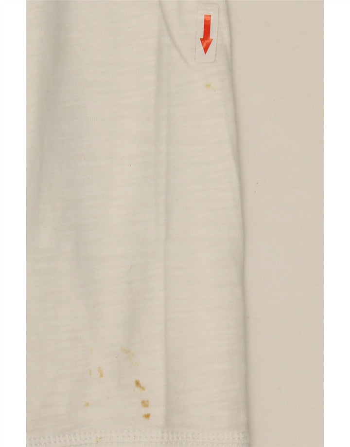 Top pentru bărbați Tommy Hilfiger cu mânecă lungă XL, bumbac alb