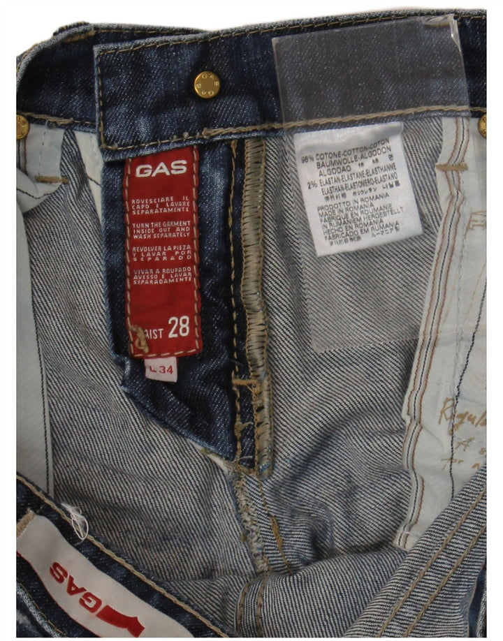 Blugi Gas Womens Bootcut W28 L29 Bumbac Albastru