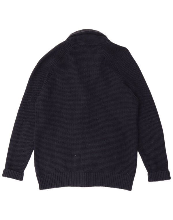 Pulover cardigan pentru bărbați FAT FACE XL Bumbac bleumarin
