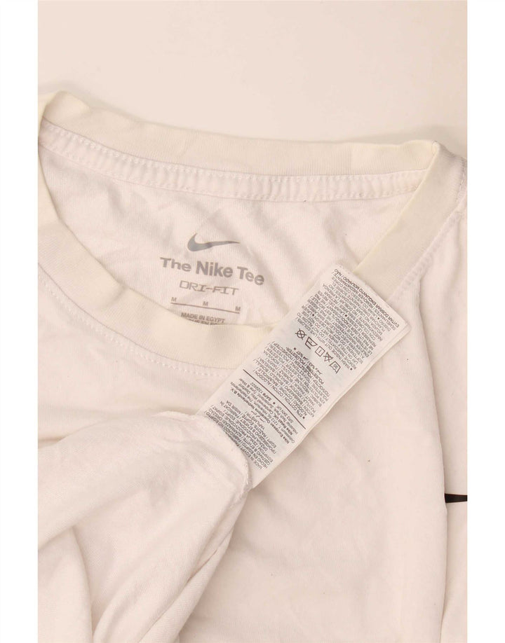 Tricou pentru bărbați Nike Top Medium White Bumbac