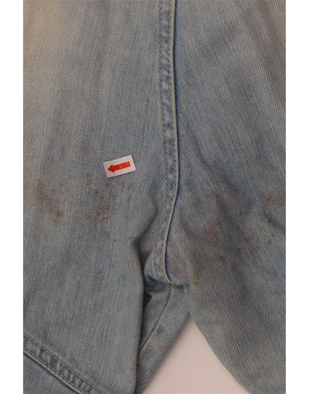 Pantaloni scurți din denim cargo pentru bărbați Iceberg W36, bumbac albastru mare