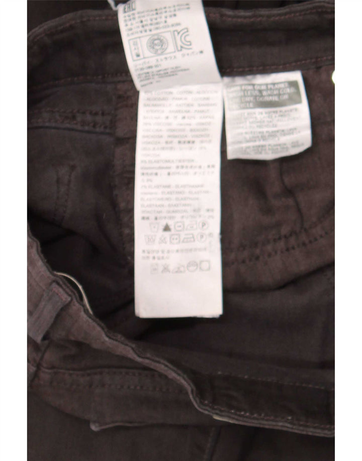 Blugi Levi's 712 Slim pentru femei W26 L30 bumbac negru