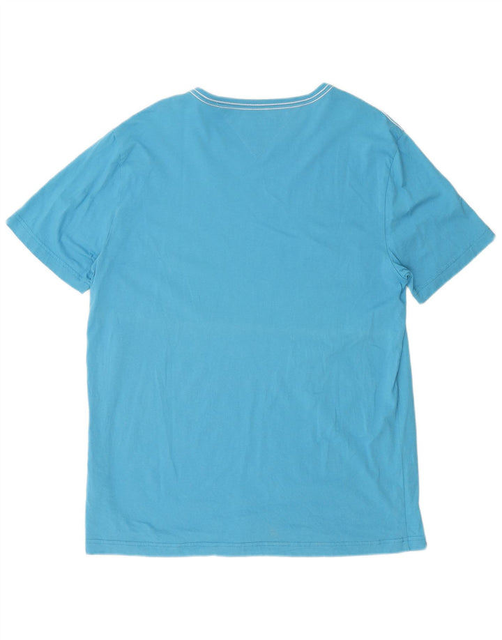 Tricou grafic pentru bărbați Tommy Hilfiger Top 2XL Bumbac albastru