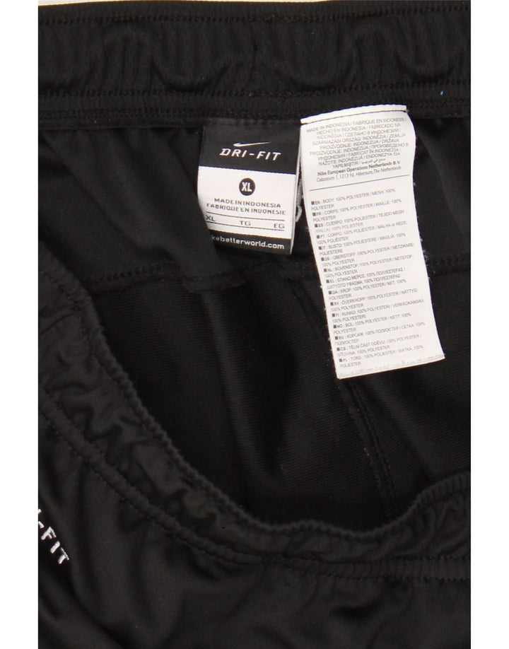 Pantaloni scurți sport Nike Dri Fit pentru bărbați XL, poliester negru