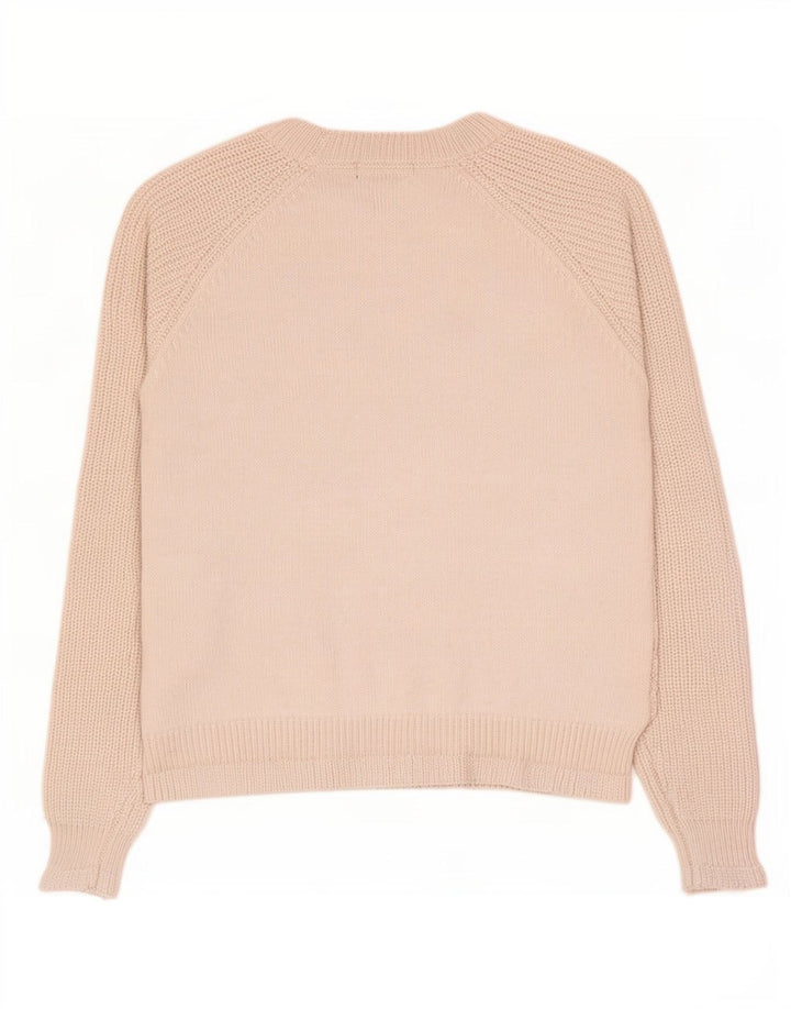 Pulover pentru femei Marks & Spencer cu gâtul cu barca UK 14 Medium Off White