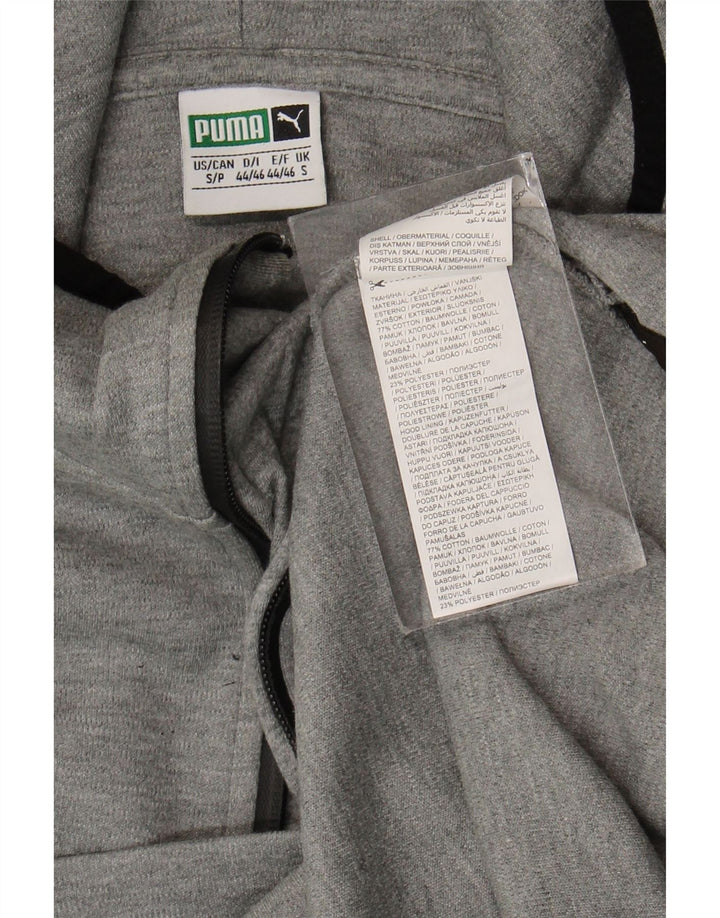 Pulover Puma pentru bărbați, cu glugă, cu fermoar, bumbac
