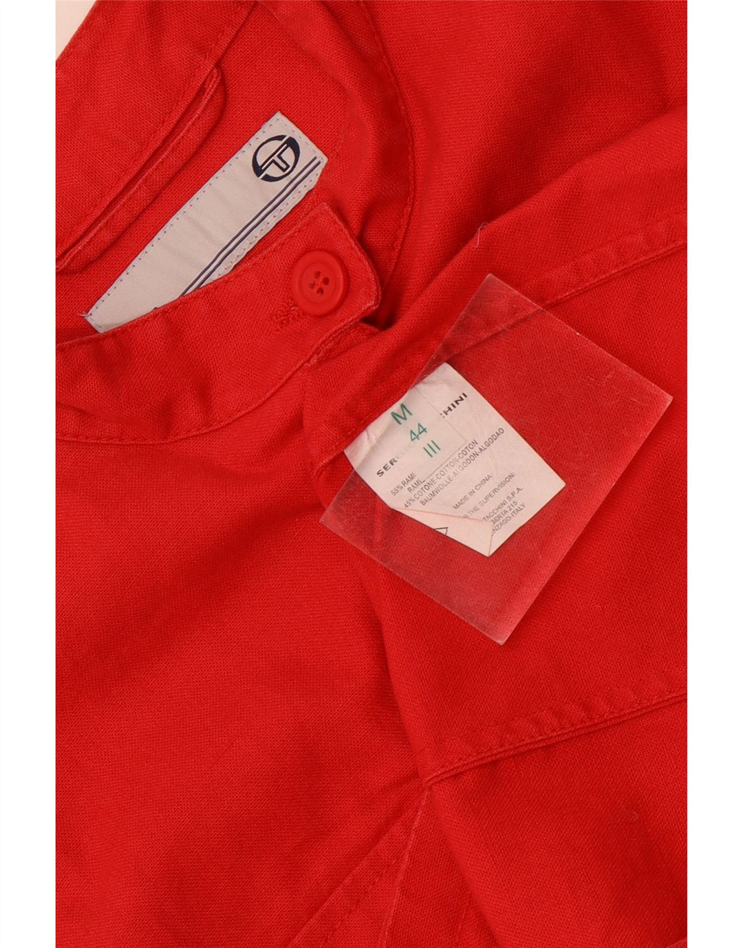 Jachetă Utilitară pentru Femei Sergio Tacchini IT 44 Medium Red Ramie