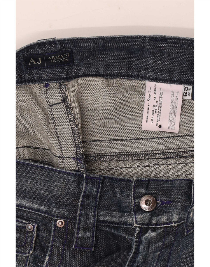Blugi pentru bărbați Armani Bootcut W29 L30 Bumbac albastru