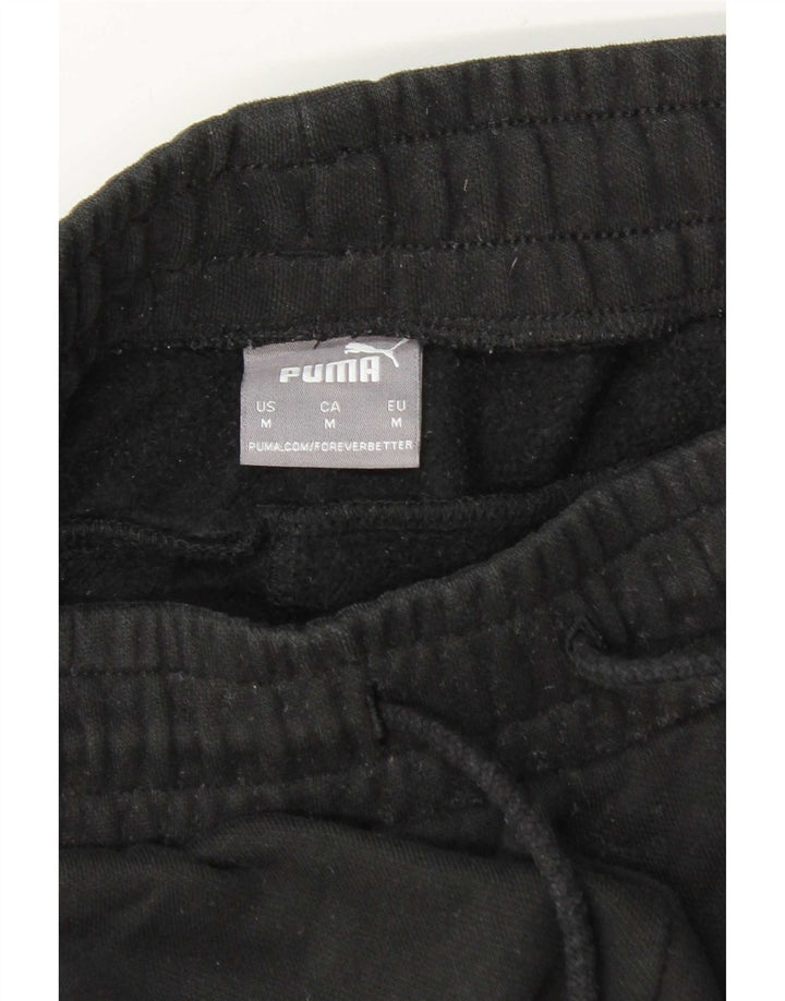 Pantaloni de trening Puma pentru bărbați Joggeri medii negri