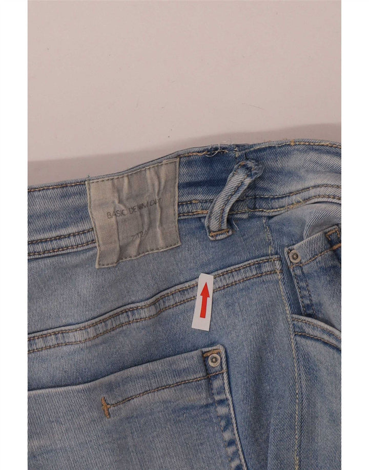 Blugi slim dama Zara EU 42 Large W32 L27 Albastru