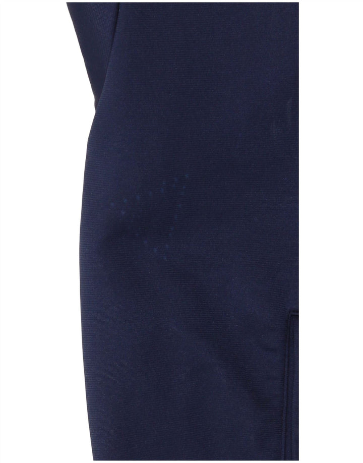 Jachetă de top pentru trening grafic ASICS pentru bărbați IT 52, mare, bleumarin, color block