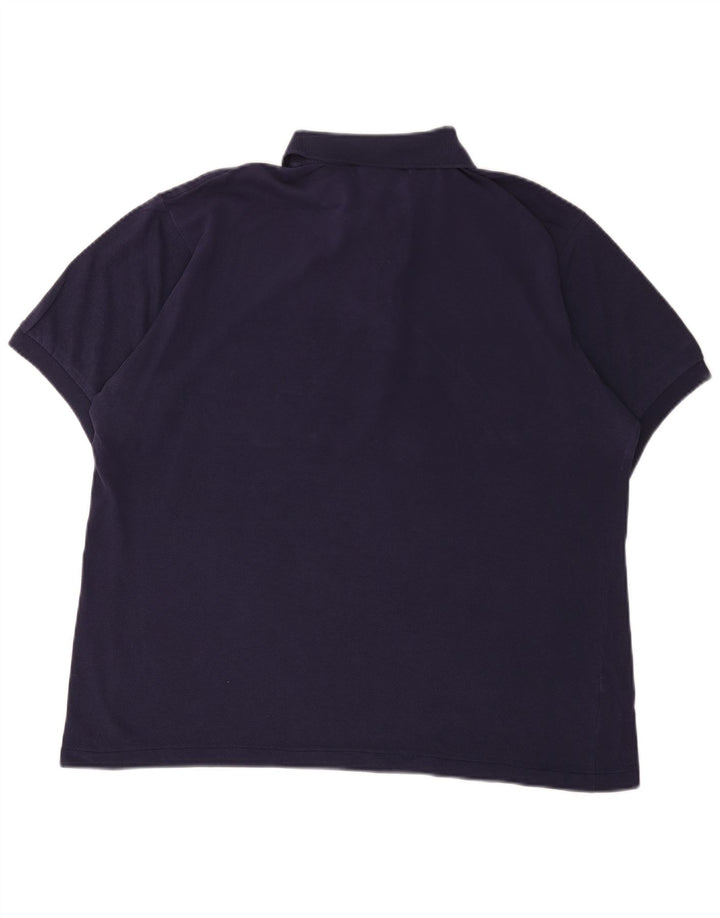 Tricou polo Lacoste pentru bărbați, mărimea 5, mare, bleumarin
