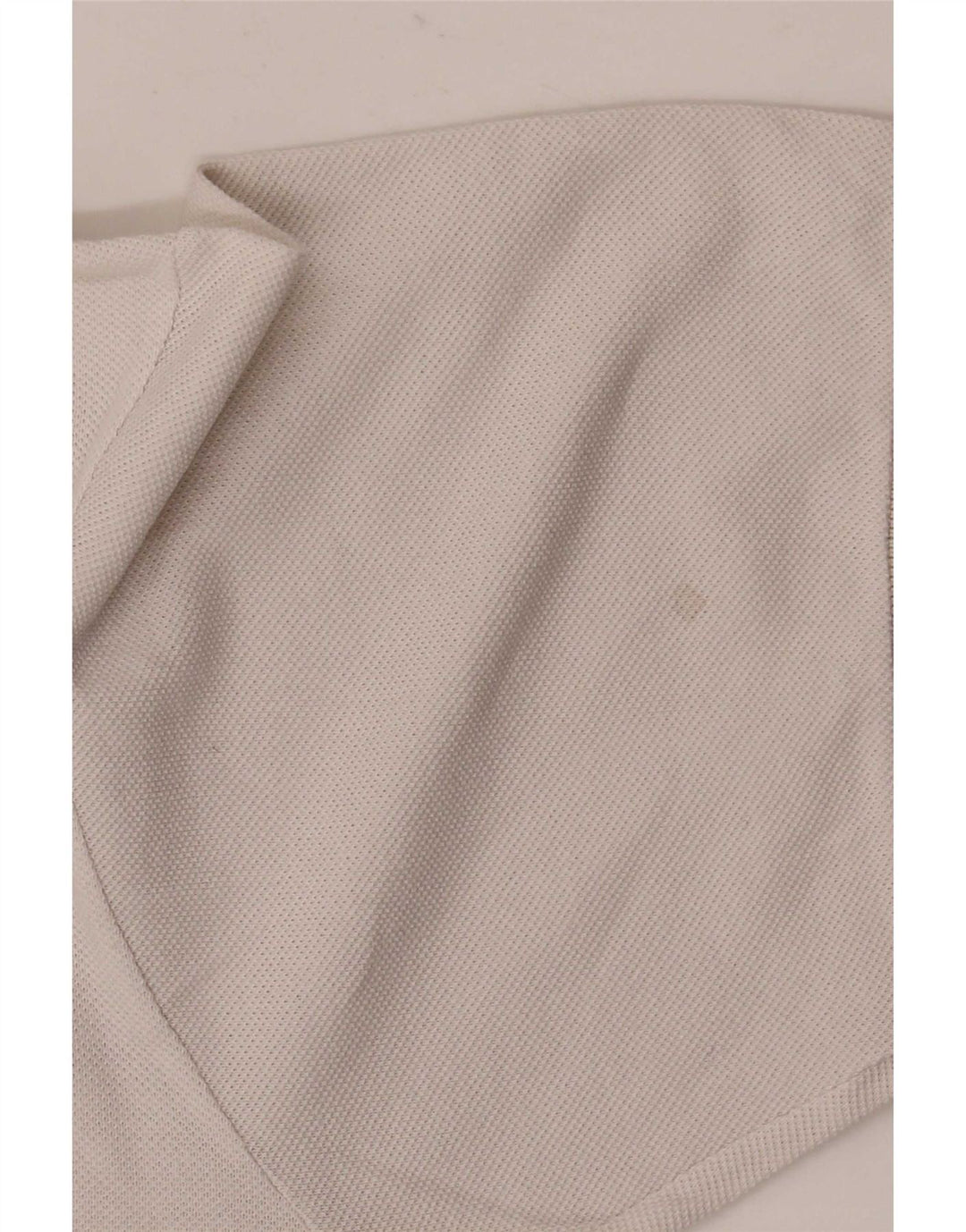 Tricou polo Lacoste pentru bărbați, mărimea 4, bumbac alb mediu