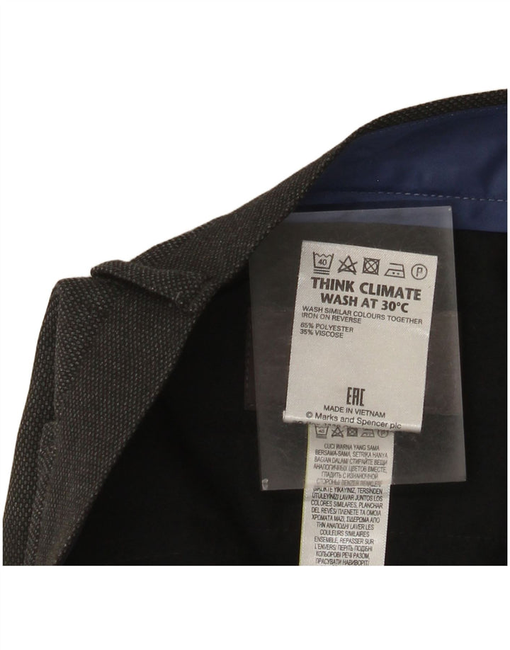 Marks & Spencer Pantaloni slim pentru bărbați L32 L29 Poliester gri
