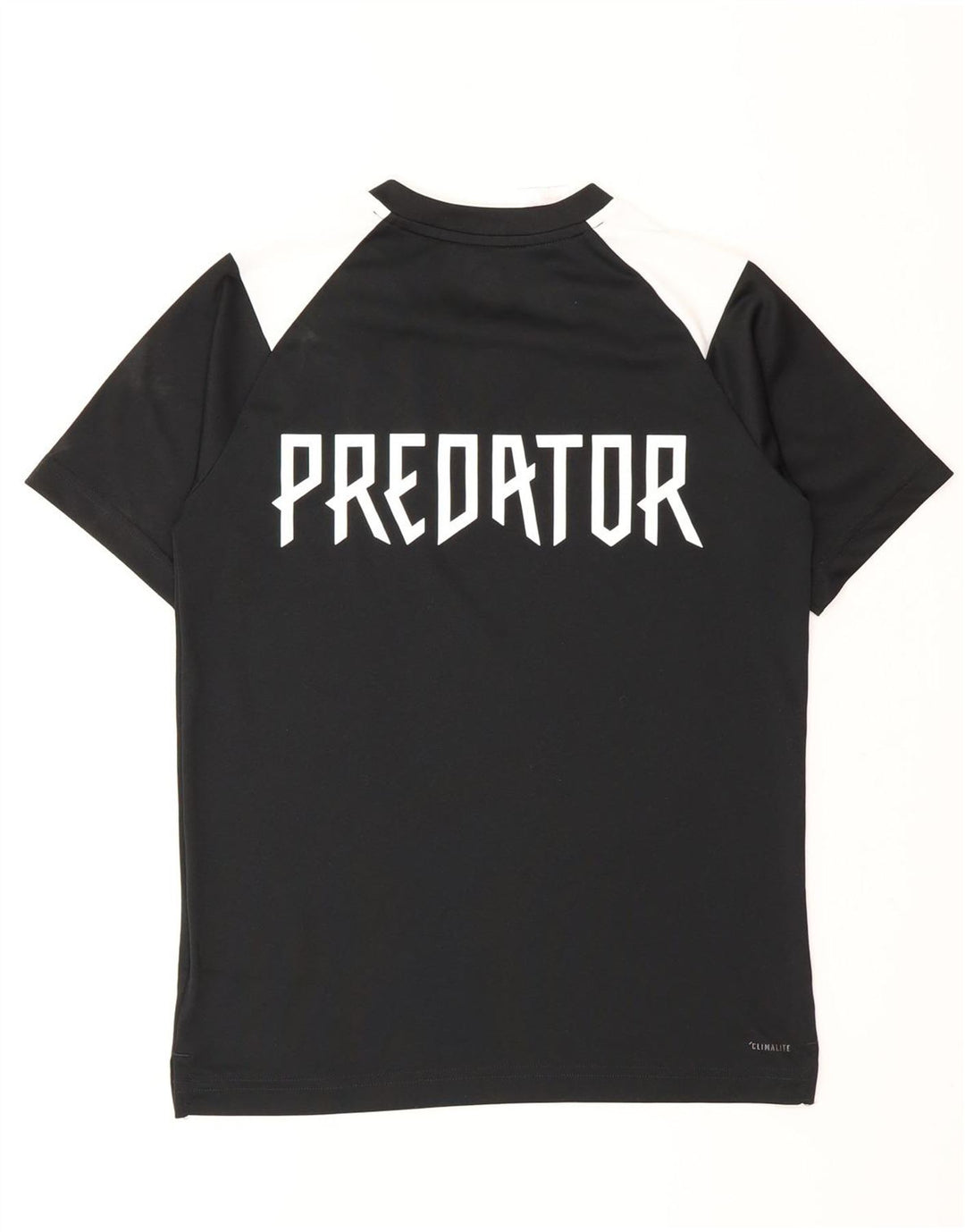 Tricou grafic Adidas Predator pentru băieți Top 11-12 ani mediu negru