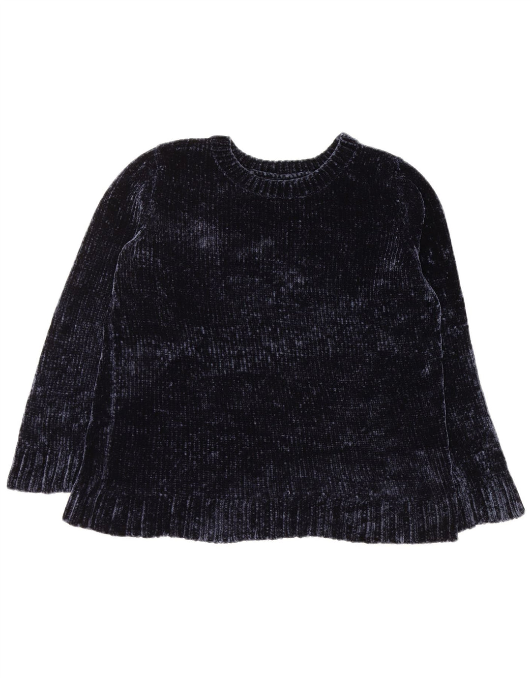 Pulover ORVIS pentru femei cu decolteu triplu UK 16 Poliester mare bleumarin