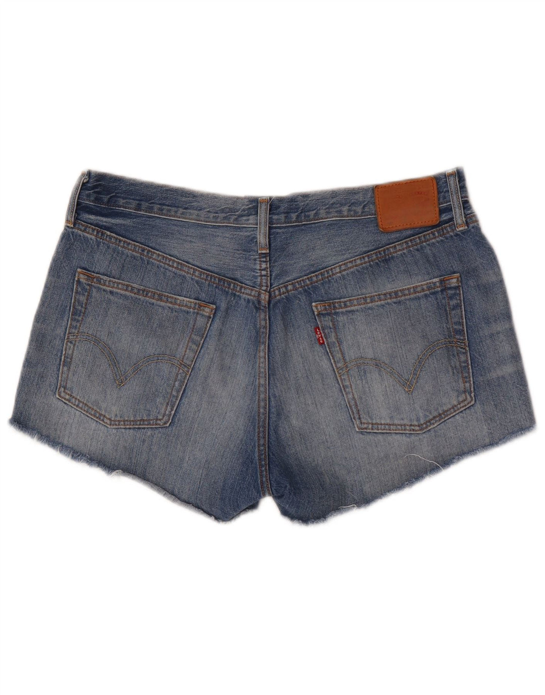 Pantaloni scurți Levi's 501 Denim W32 Large Blue Bumbac