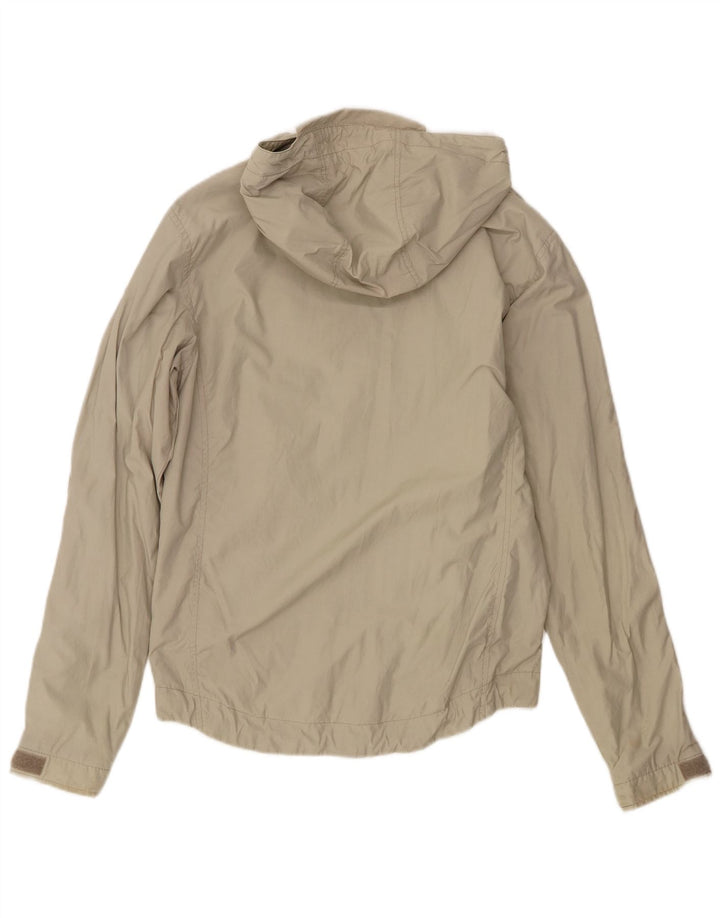 Jachetă de ploaie cu glugă Lyle & Scott pentru bărbați UK 36 Mic, bej, nailon