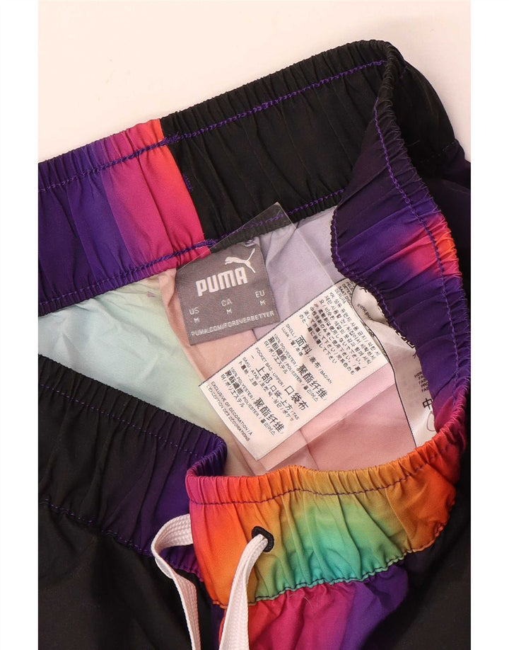 Pantaloni de trening cu grafică Puma pentru bărbați, poliester Tie Dye, multicolor, mediu