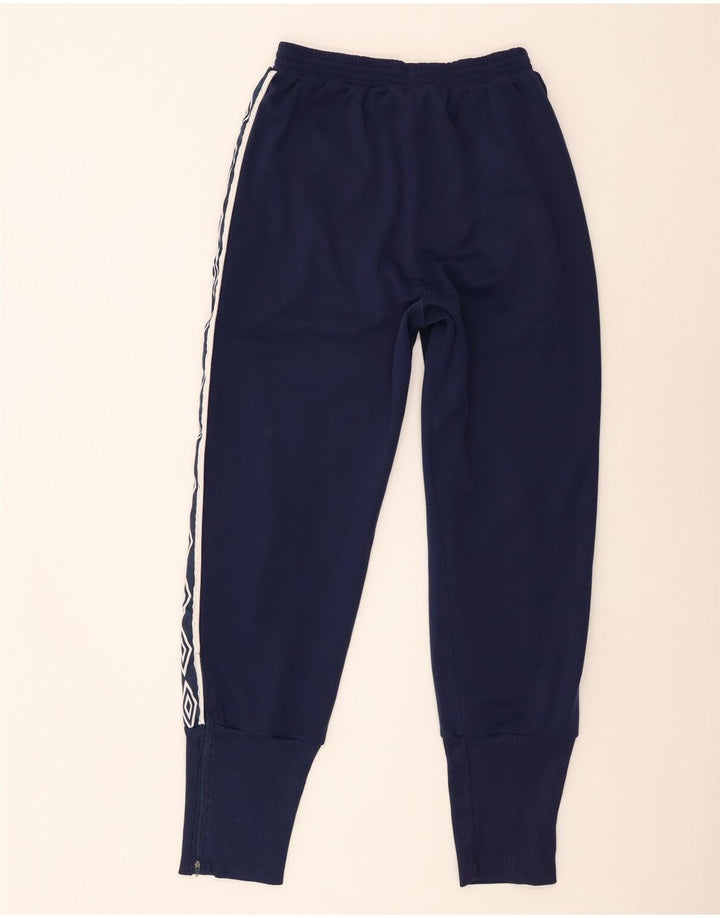 Pantaloni de trening grafic Umbro pentru bărbați Pantaloni de jogging mari, bleumarin, poliester