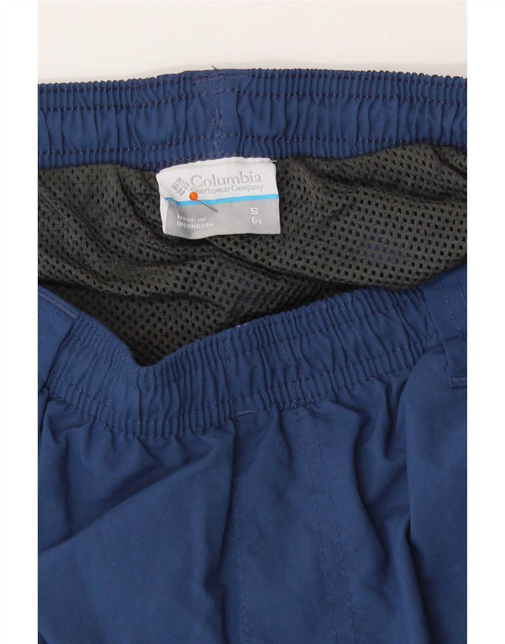Pantaloni scurți sport cargo Columbia pentru bărbați, mici, albastru, nailon